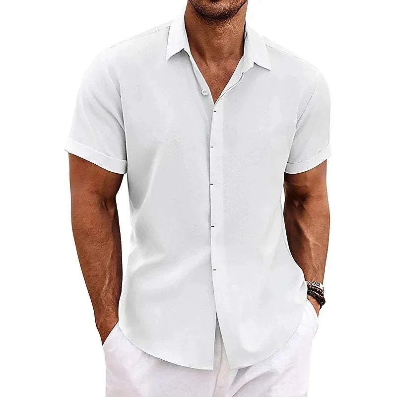 Classic smart casual shirt for men | Luca -3