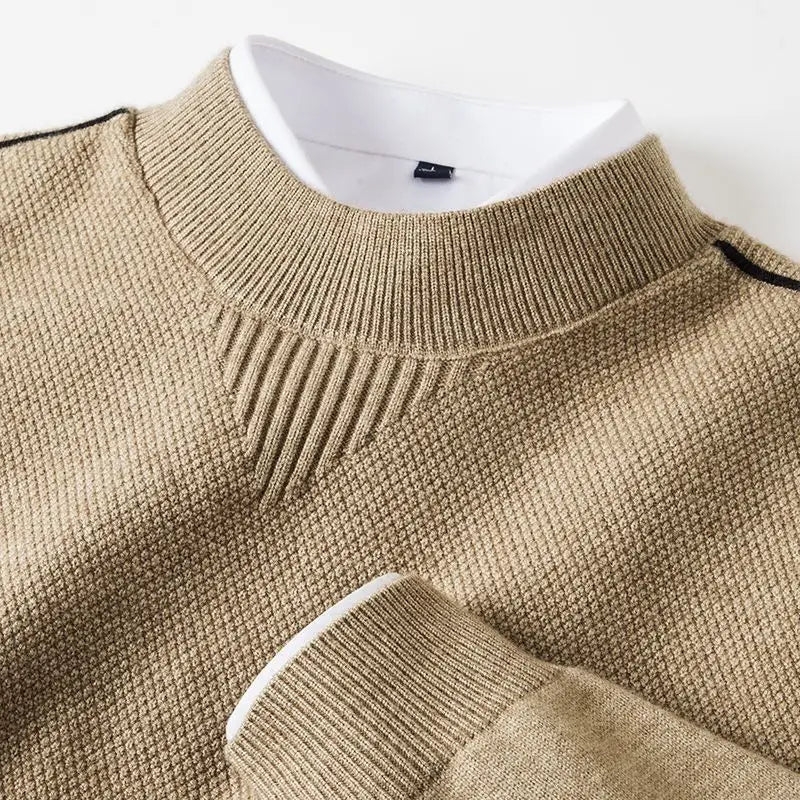 Classic soft relaxed jumper for men | Marven -1