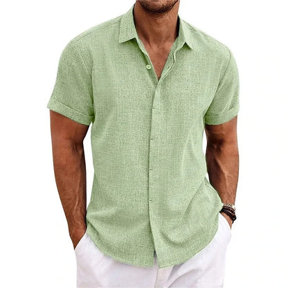 Classic smart casual shirt for men | Luca -6