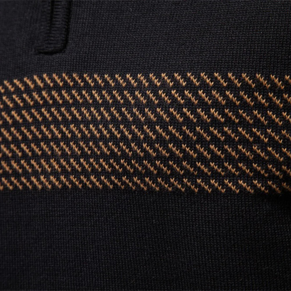 Classic relaxed ribbed jumper for men | Durham -7