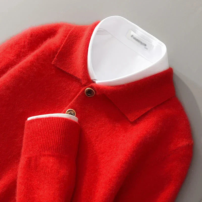 Classic refined relaxed polo shirt for women | Belford -5