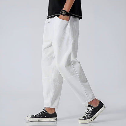 Classic tailored relaxed trousers for men | Urban -10