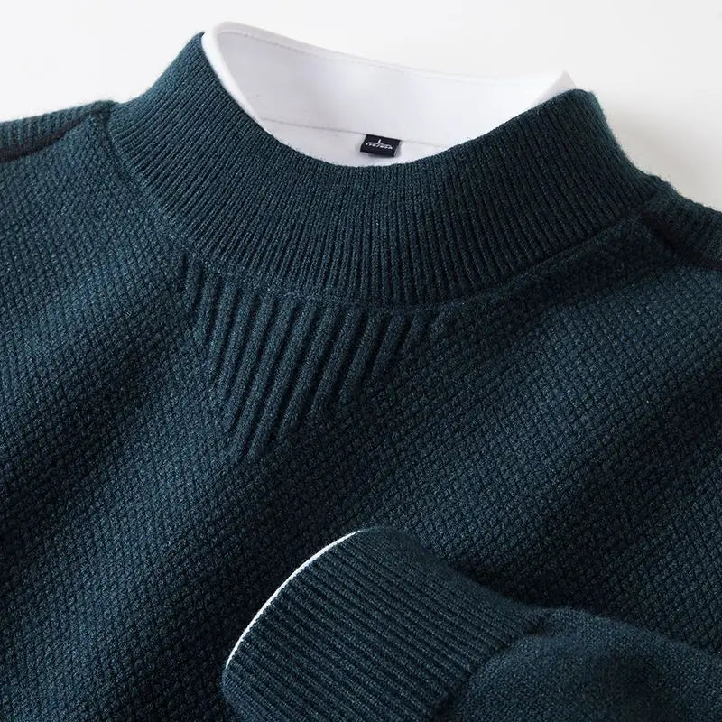 Classic soft relaxed jumper for men | Marven -4