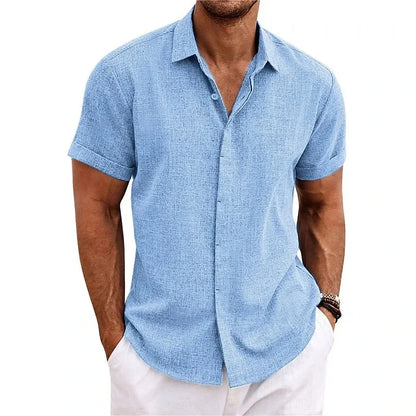 Classic smart casual shirt for men | Luca -5