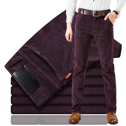 Classic tailored relaxed trousers for men | Briarston -8
