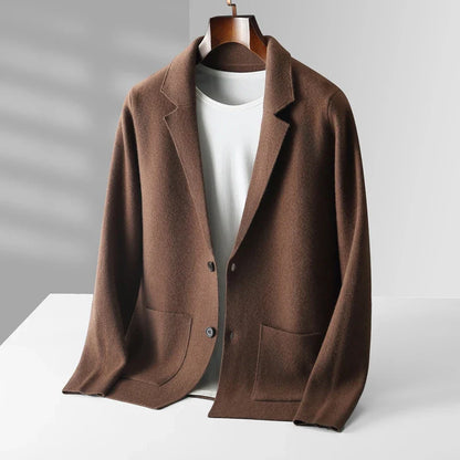 Classic soft relaxed cardigan for men | Napoli -1