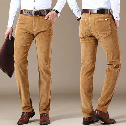 Classic tailored relaxed trousers for men | Briarston -3