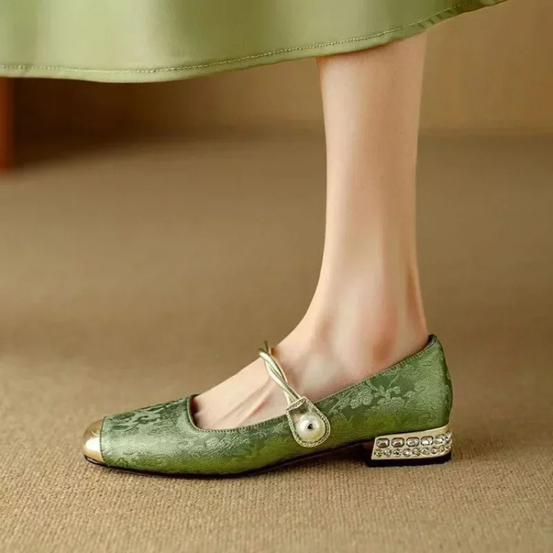 Classic heritage leather shoes for women | Mestelle -2