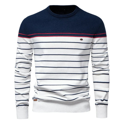 Classic relaxed knit jumper for men | Marvik -1