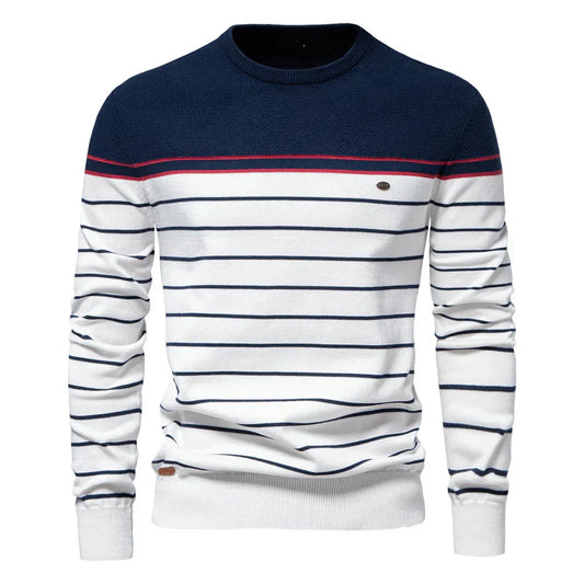 Classic relaxed knit jumper for men | Marvik -1