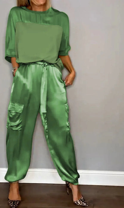 Everyday matching relaxed co-ord set for women | Averielle -5