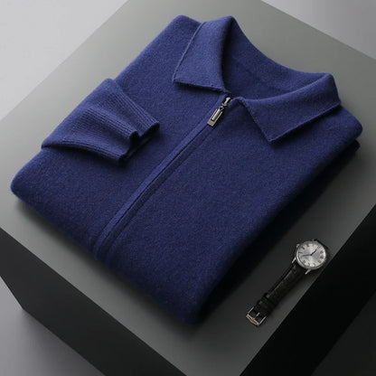 Cosy relaxed knit cardigan for men | Roma -11