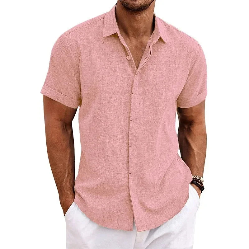 Classic smart casual shirt for men | Luca -7