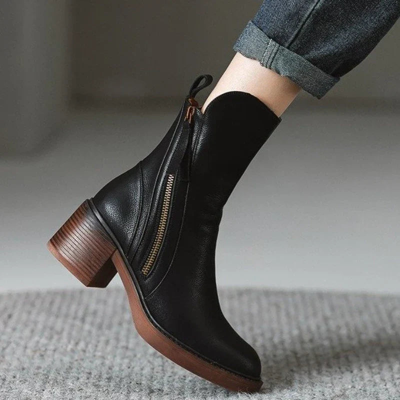 Classic heritage rugged boots for women | Selene -9