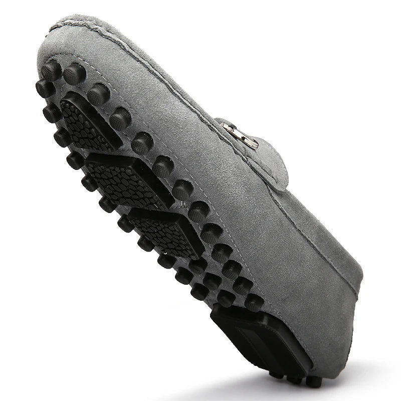Classic smart slip-on loafers for men | Monaco -4