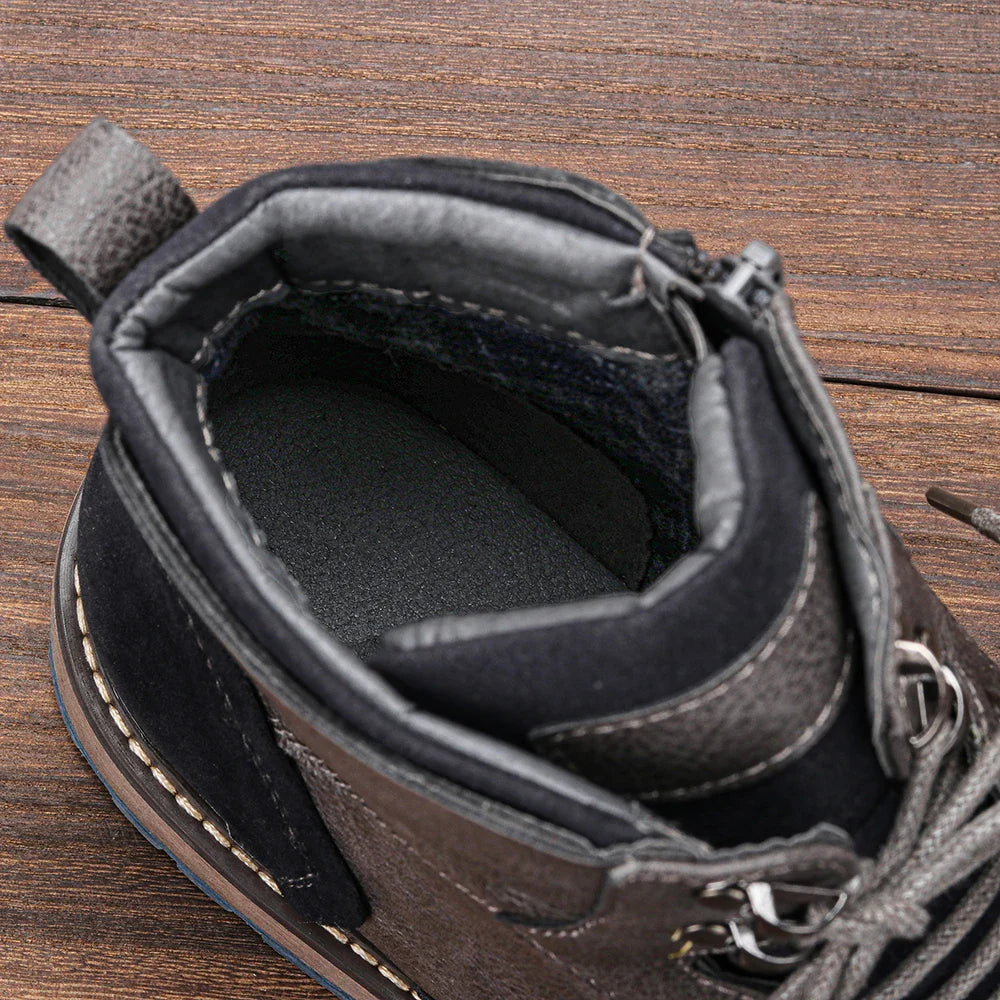 Classic heritage leather boots for men | Frontier -9
