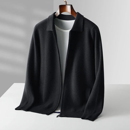 Cosy relaxed knit cardigan for men | Roma -3