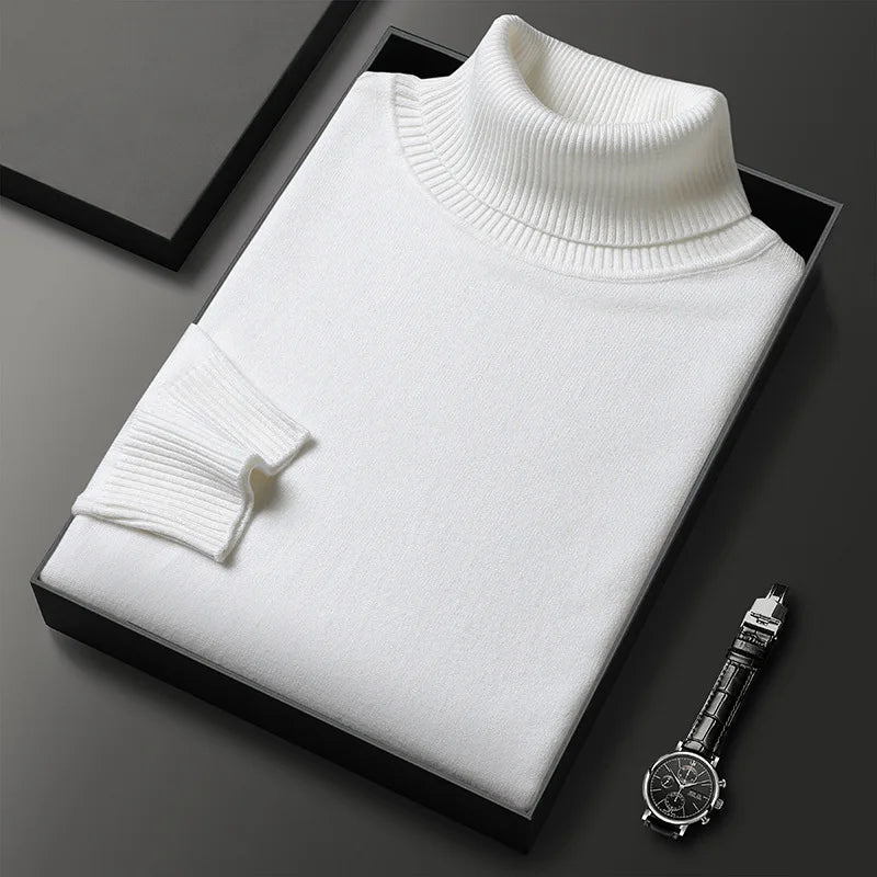Classic soft ribbed jumper for men | Corvielle -5