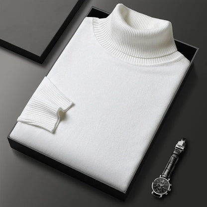 Classic soft ribbed jumper for men | Corvielle -5