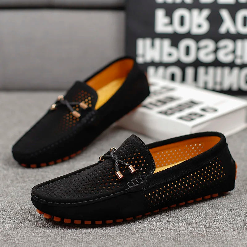 Classic elegant slip-on loafers for men | Gianni -8