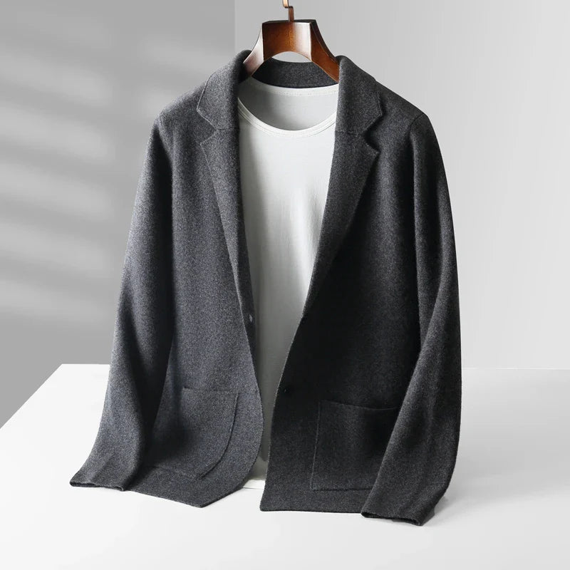 Classic soft relaxed cardigan for men | Napoli -4