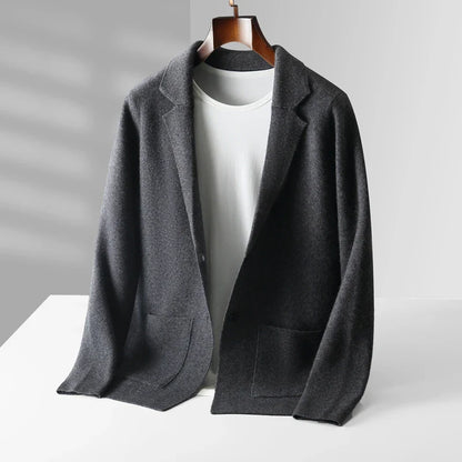 Classic soft relaxed cardigan for men | Napoli -4