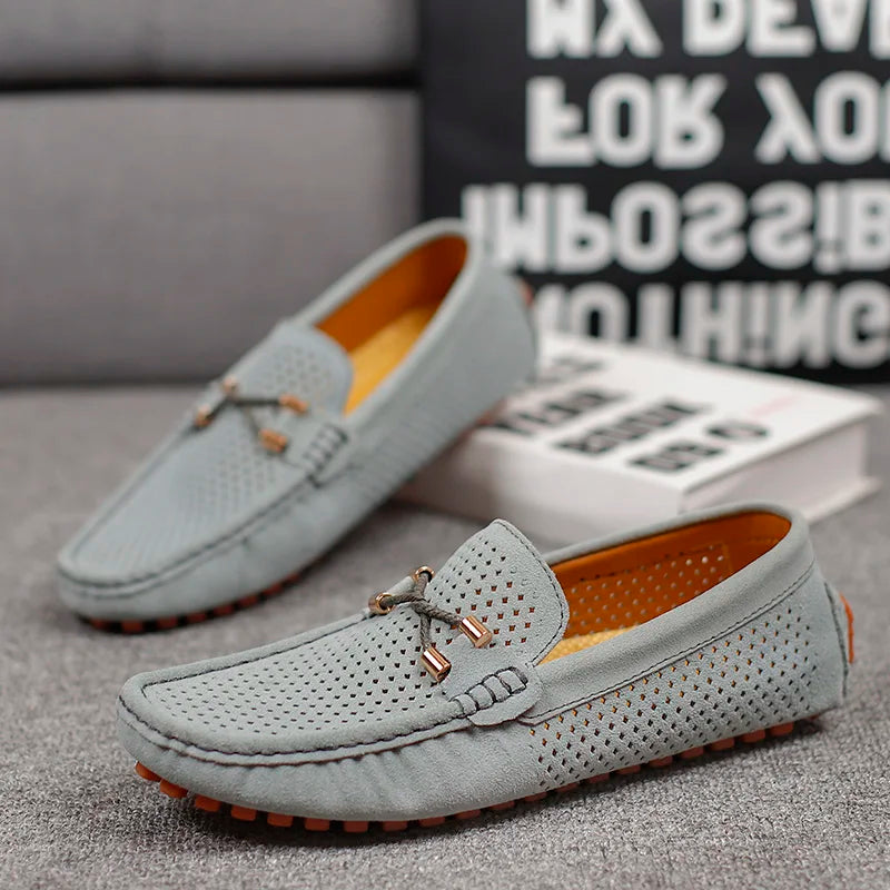 Classic elegant slip-on loafers for men | Gianni -7