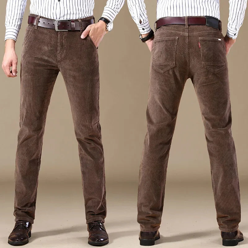 Classic tailored relaxed trousers for men | Briarston -4