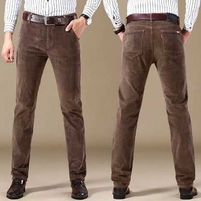 Classic tailored relaxed trousers for men | Briarston -4