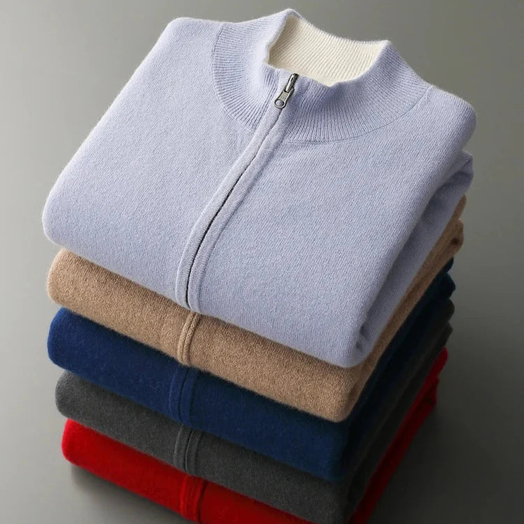 Classic cosy relaxed cardigan for men | Pauletto -11