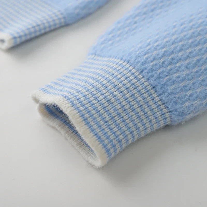 Classic knit ribbed jumper for men | Theo -3