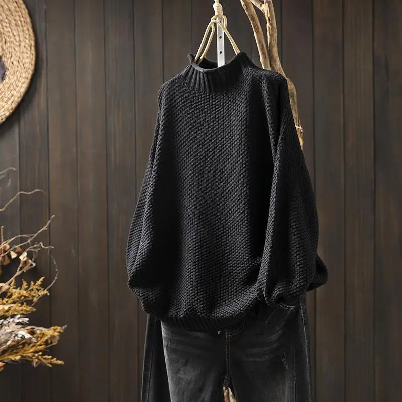 Classic soft knit jumper for women | Amara -7