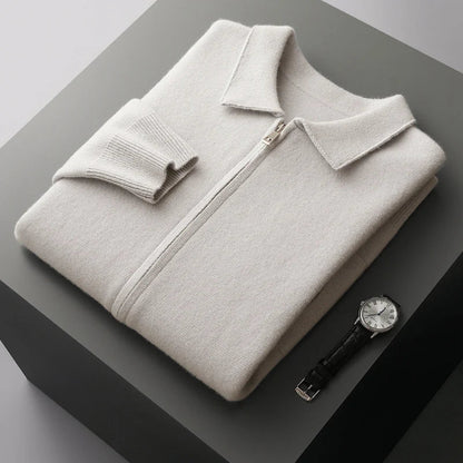 Cosy relaxed knit cardigan for men | Roma -8