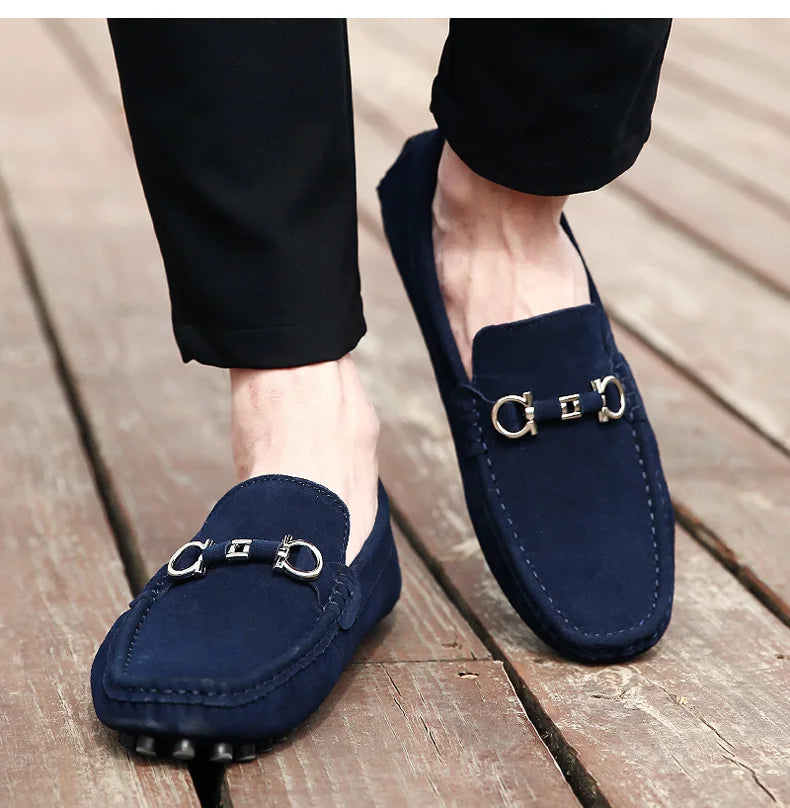 Classic smart slip-on loafers for men | Monaco -7