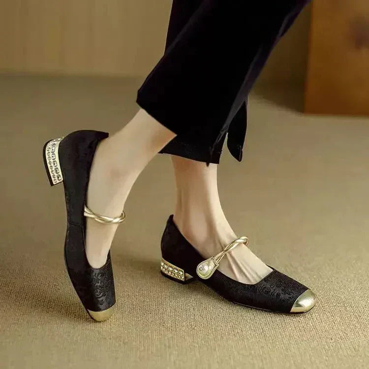 Classic heritage leather shoes for women | Mestelle -6