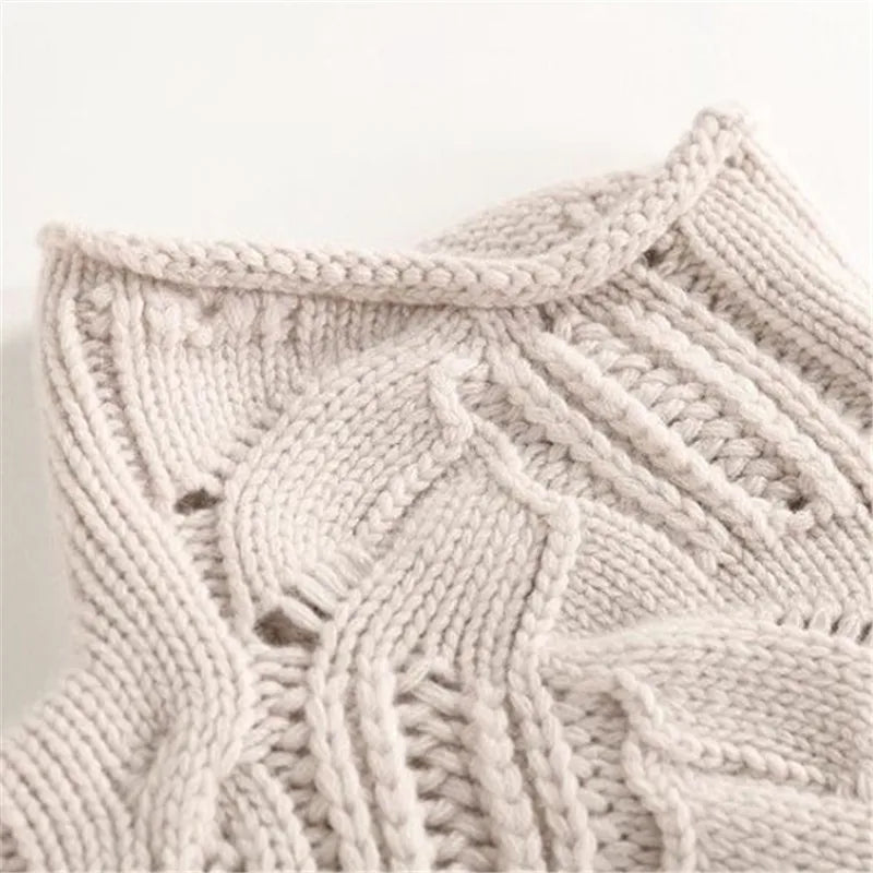 Soft relaxed knit jumper for women | Alora -5