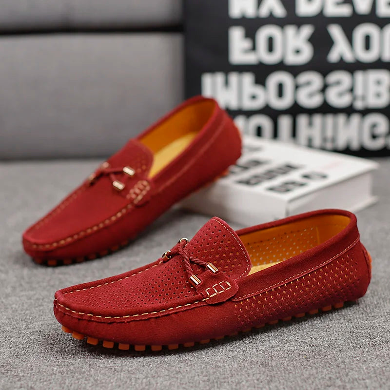 Classic elegant slip-on loafers for men | Gianni -6