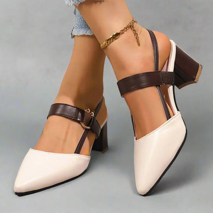 Classic elegant everyday heels for women | Elowen -10