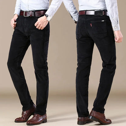 Classic tailored relaxed trousers for men | Briarston -6