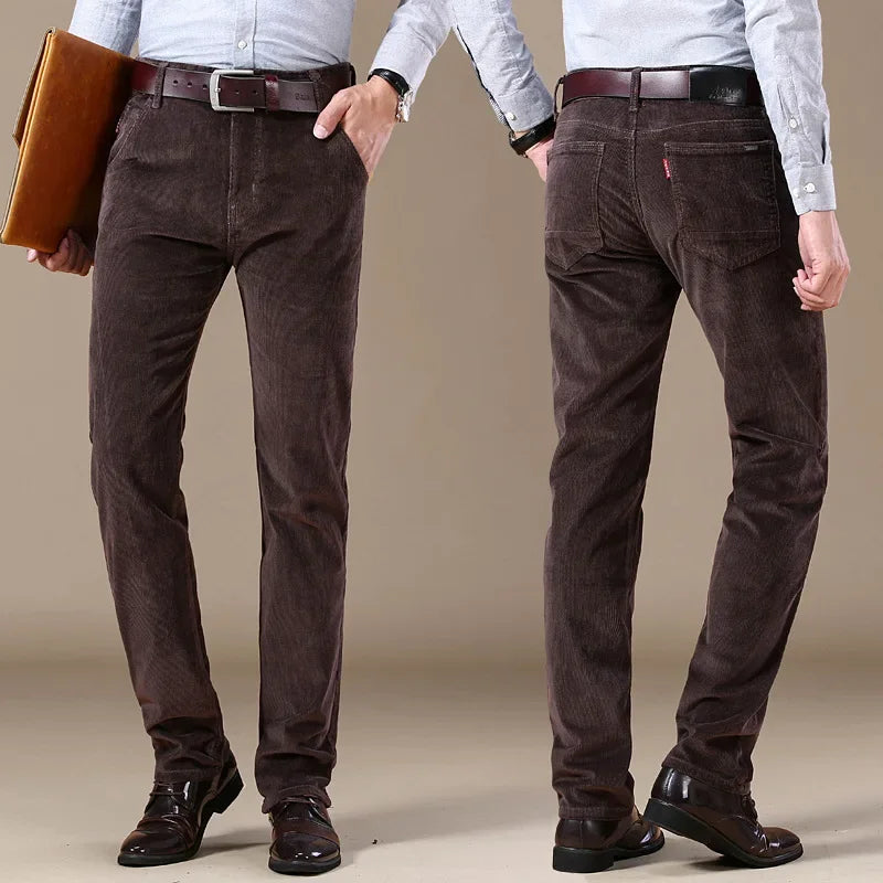 Classic tailored relaxed trousers for men | Briarston -5