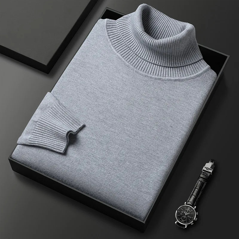 Classic soft ribbed jumper for men | Corvielle -6