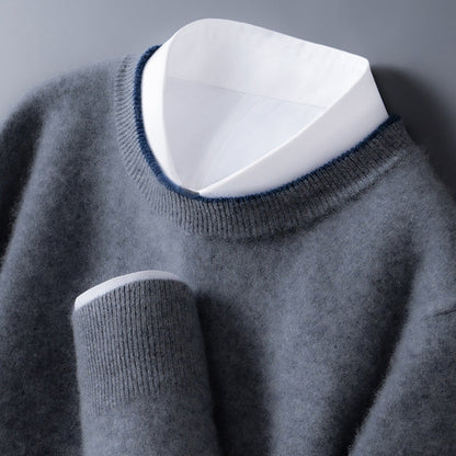 Classic soft ribbed jumper for men | Westmere -1