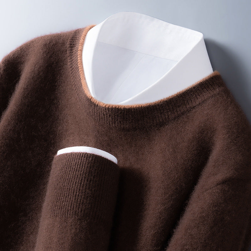 Classic soft ribbed jumper for men | Westmere -3