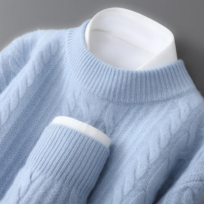 Soft knit ribbed jumper for men | Bennett -3