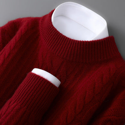 Soft knit ribbed jumper for men | Bennett -5