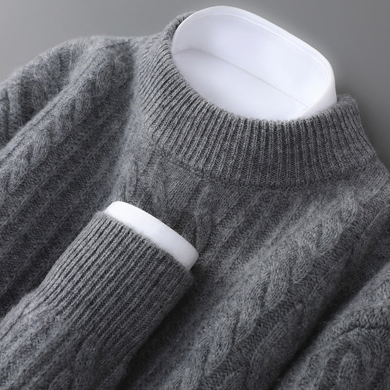 Soft knit ribbed jumper for men | Bennett -7