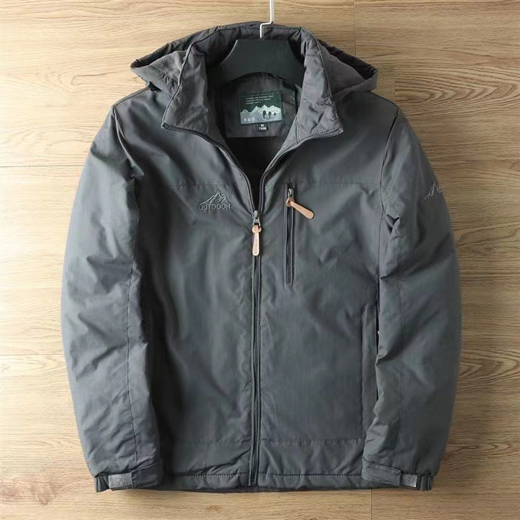Classic warm insulated coat for men | Northfield -3