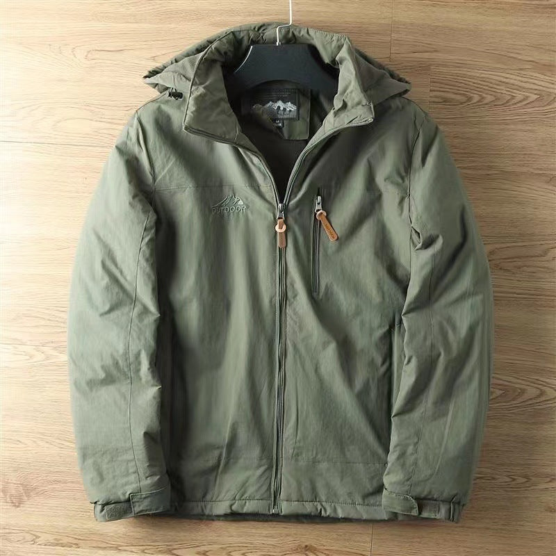 Classic warm insulated coat for men | Northfield -4