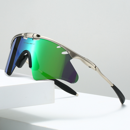 Classic lightweight UV400 sunglasses for men | SolarMatrix -3