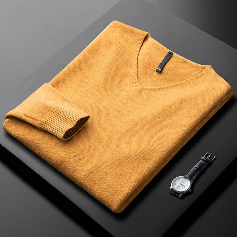 Classic cosy ribbed jumper for men | Harbour -2